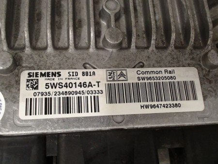 CALCULATEUR MOTEUR PEUGEOT PARTNER