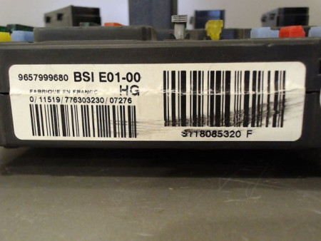 BOITIER GESTION HABITACLE CITROEN BERLINGO