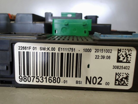 BOITIER GESTION HABITACLE PEUGEOT 208