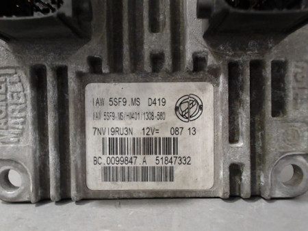 CALCULATEUR MOTEUR FIAT 500