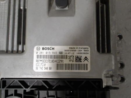 CALCULATEUR MOTEUR CITROEN C3