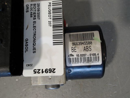 UNITE HYDRAULIQUE ABS PEUGEOT 207