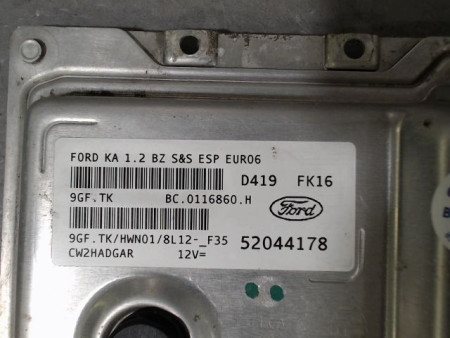 CALCULATEUR MOTEUR FORD KA