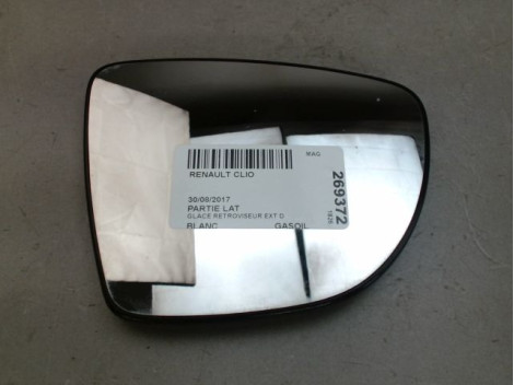 GLACE RETROVISEUR EXT D RENAULT CLIO