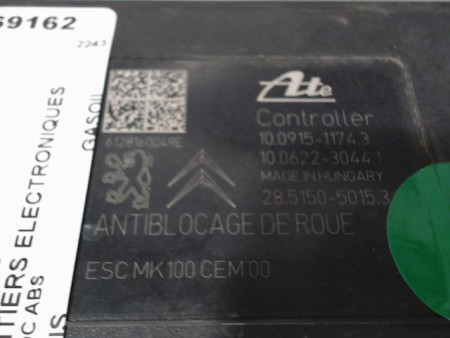 UNITE HYDRAULIQUE ABS PEUGEOT 208