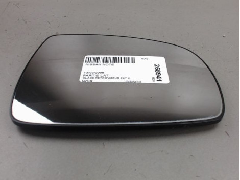 GLACE RETROVISEUR EXT D NISSAN NOTE