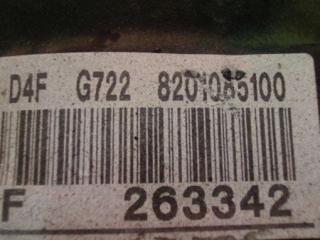 MOTEUR ESSENCE RENAULT CLIO 1.2 16V (BB05, BB0W, BB11, BB27, BB2T, BB2U, BB2V, CB05,...