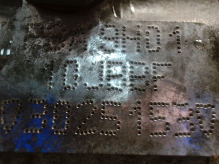 MOTEUR DIESEL PEUGEOT 207 1.6 HDi