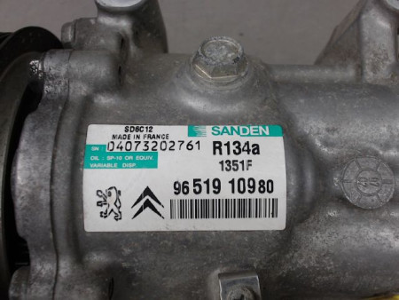 COMPRESSEUR AIR CONDITIONNE PEUGEOT 207