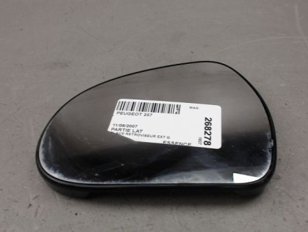 GLACE RETROVISEUR EXT G PEUGEOT 207