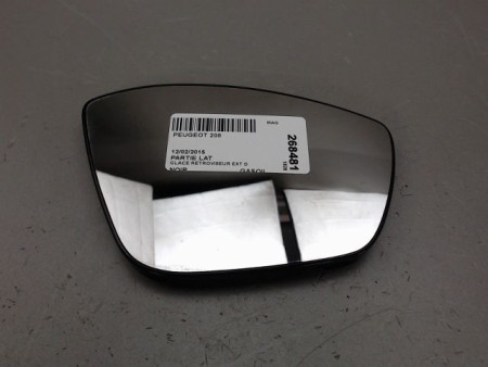 GLACE RETROVISEUR EXT D PEUGEOT 208