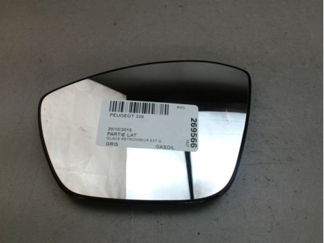 GLACE RETROVISEUR EXT G PEUGEOT 308