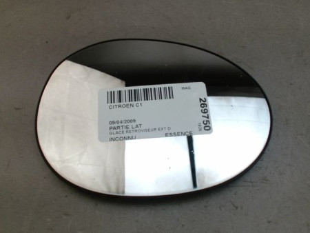 GLACE RETROVISEUR EXT D CITROEN C1