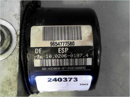 UNITE HYDRAULIQUE ABS PEUGEOT 1007 05-10