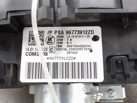 BLOC COMMODOS PEUGEOT 3008
