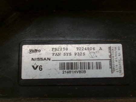 MOTEUR VENTILATEUR RADIATEUR RENAULT KADJAR