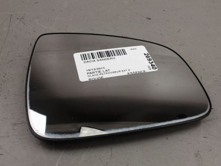 GLACE RETROVISEUR EXT D DACIA SANDERO