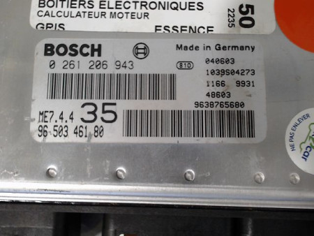 CALCULATEUR MOTEUR PEUGEOT 307