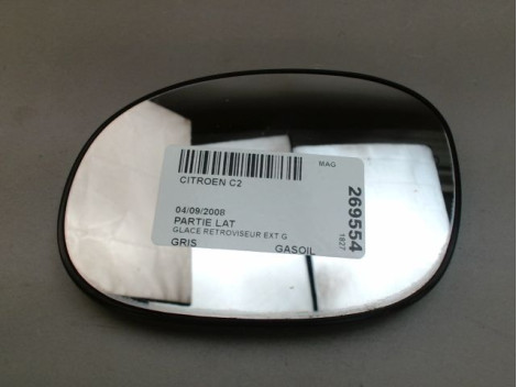 GLACE RETROVISEUR EXT G CITROEN C2