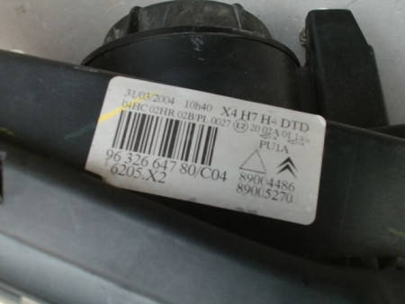 PHARE DROIT CITROEN C5