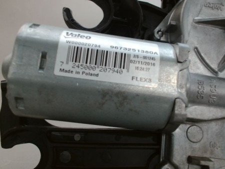 MECANISME ESSUIE-GLACE ARRIERE PEUGEOT 208