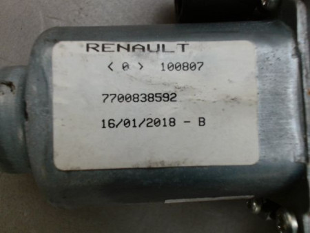 MECANISME LEVE-GLACE AVANT GAUCHE RENAULT MEGANE