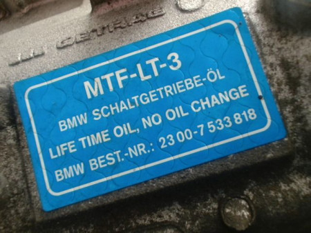 BOITE A VITESSE MECANIQUE B.M.W. SERIE 1 118 d