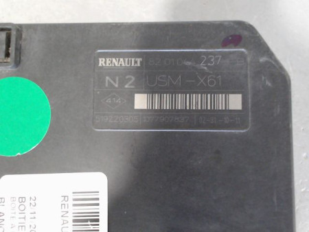 BOITE A FUSIBLES RENAULT KANGOO