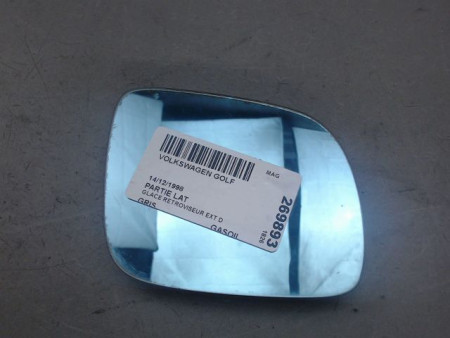GLACE RETROVISEUR EXT D VOLKSWAGEN GOLF