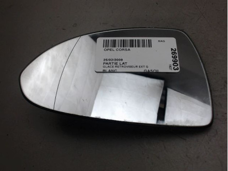 GLACE RETROVISEUR EXT G OPEL CORSA