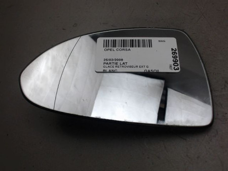 GLACE RETROVISEUR EXT G OPEL CORSA