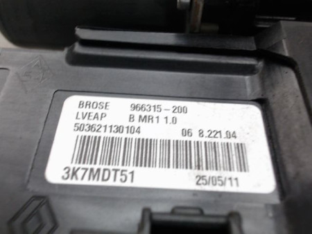 MECANISME LEVE-GLACE AVANT GAUCHE RENAULT MEGANE