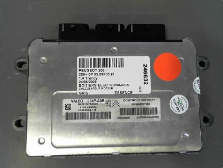 CALCULATEUR MOTEUR PEUGEOT 206+ 09-13
