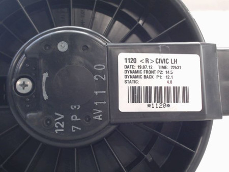 MOTEUR VENTILATEUR CHAUFFAGE HONDA CIVIC