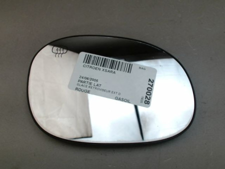GLACE RETROVISEUR EXT D CITROEN XSARA