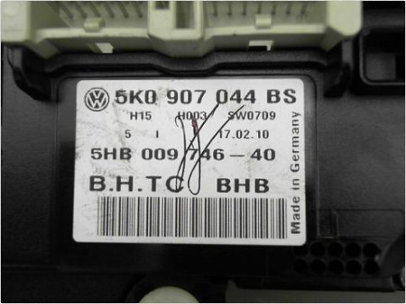 COMMANDE DE CHAUFFAGE VOLKSWAGEN GOLF VI 08-13
