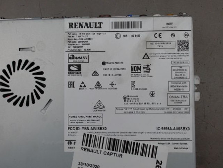 AUTORADIO RENAULT CAPTUR