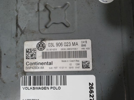 CALCULATEUR MOTEUR VOLKSWAGEN POLO
