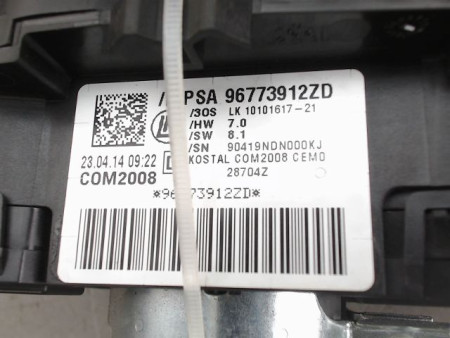 BLOC COMMODOS PEUGEOT 5008