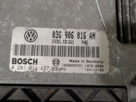 CALCULATEUR MOTEUR VOLKSWAGEN GOLF