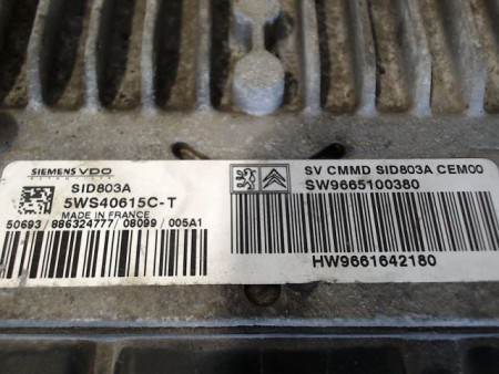 CALCULATEUR MOTEUR FIAT SCUDO