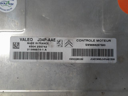 CALCULATEUR MOTEUR PEUGEOT 206