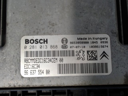 CALCULATEUR MOTEUR PEUGEOT 207