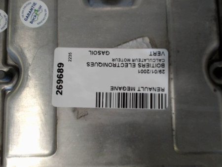 CALCULATEUR MOTEUR RENAULT MEGANE