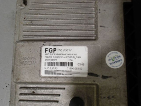 CALCULATEUR MOTEUR FIAT PUNTO