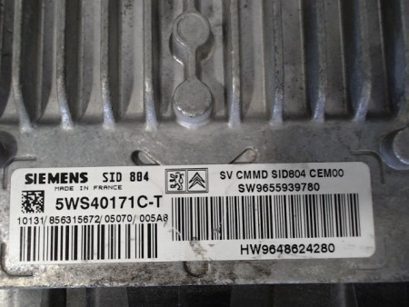 CALCULATEUR MOTEUR PEUGEOT 1007