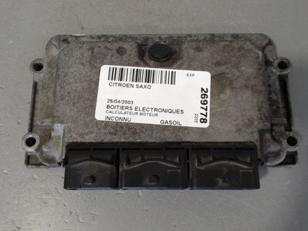 CALCULATEUR MOTEUR CITROEN SAXO