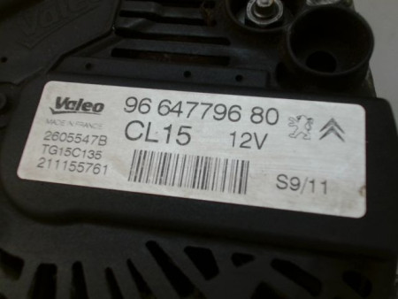 ALTERNATEUR CITROEN C3