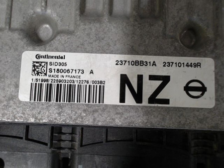 CALCULATEUR MOTEUR NISSAN QASHQAI