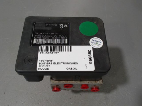 UNITE HYDRAULIQUE ABS PEUGEOT 207